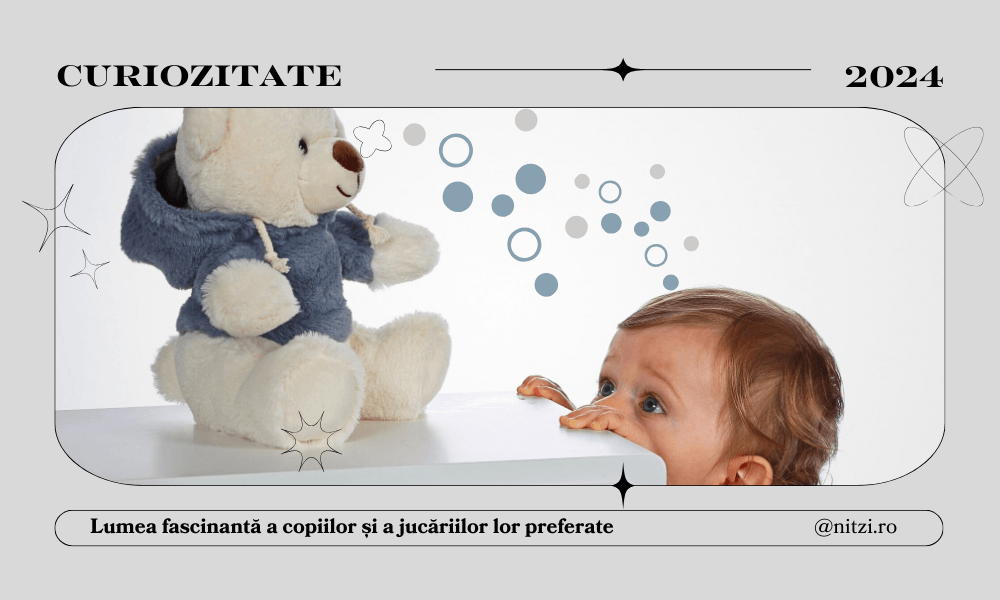 Curiozitate și joacă: lumea fascinantă a bebelușilor și a jucăriilor lor preferate - Nitzi.ro