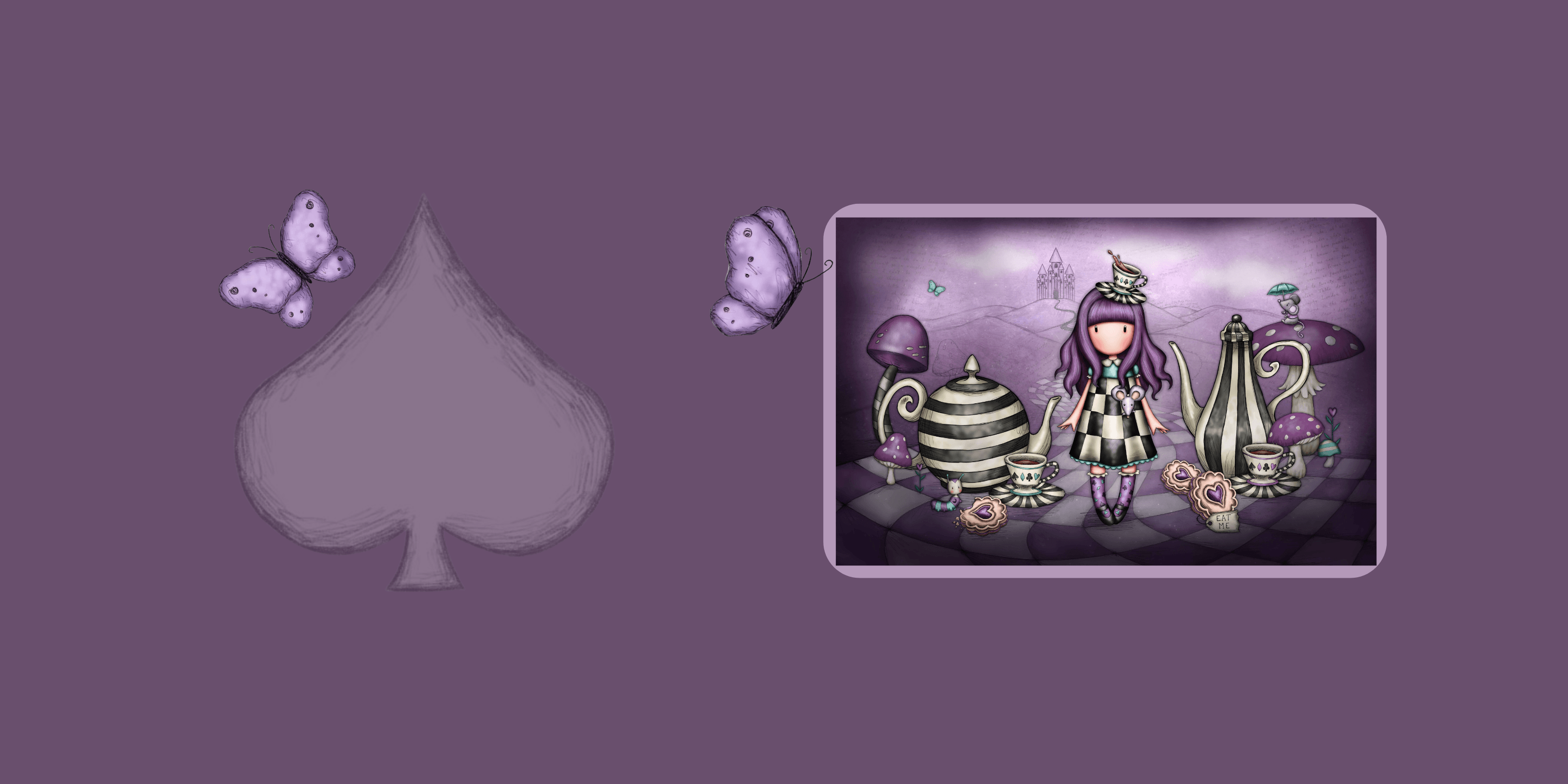 Santoro Gorjuss - aici fasesti personajele Gorjuss, cunoscute pentru șosetele lor dungate și expresiile delicate, sunt adorate în întreaga lume și aduc cu ele povești nespuse, pline de emoție și curaj. - Nitzi.ro