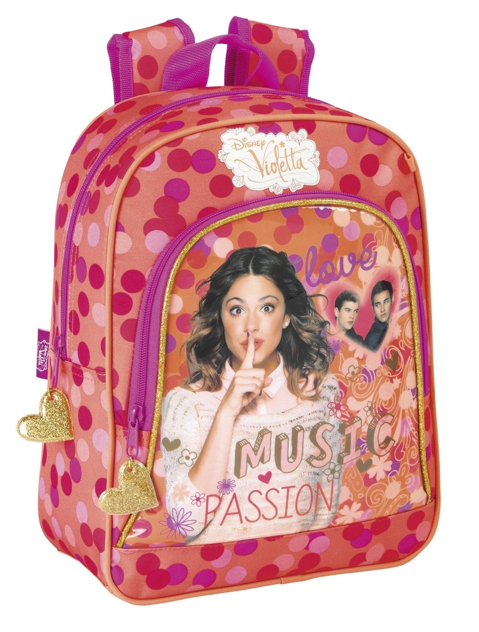 Ghiozdan copii Violeta love (26 cm) - Nitzi.ro