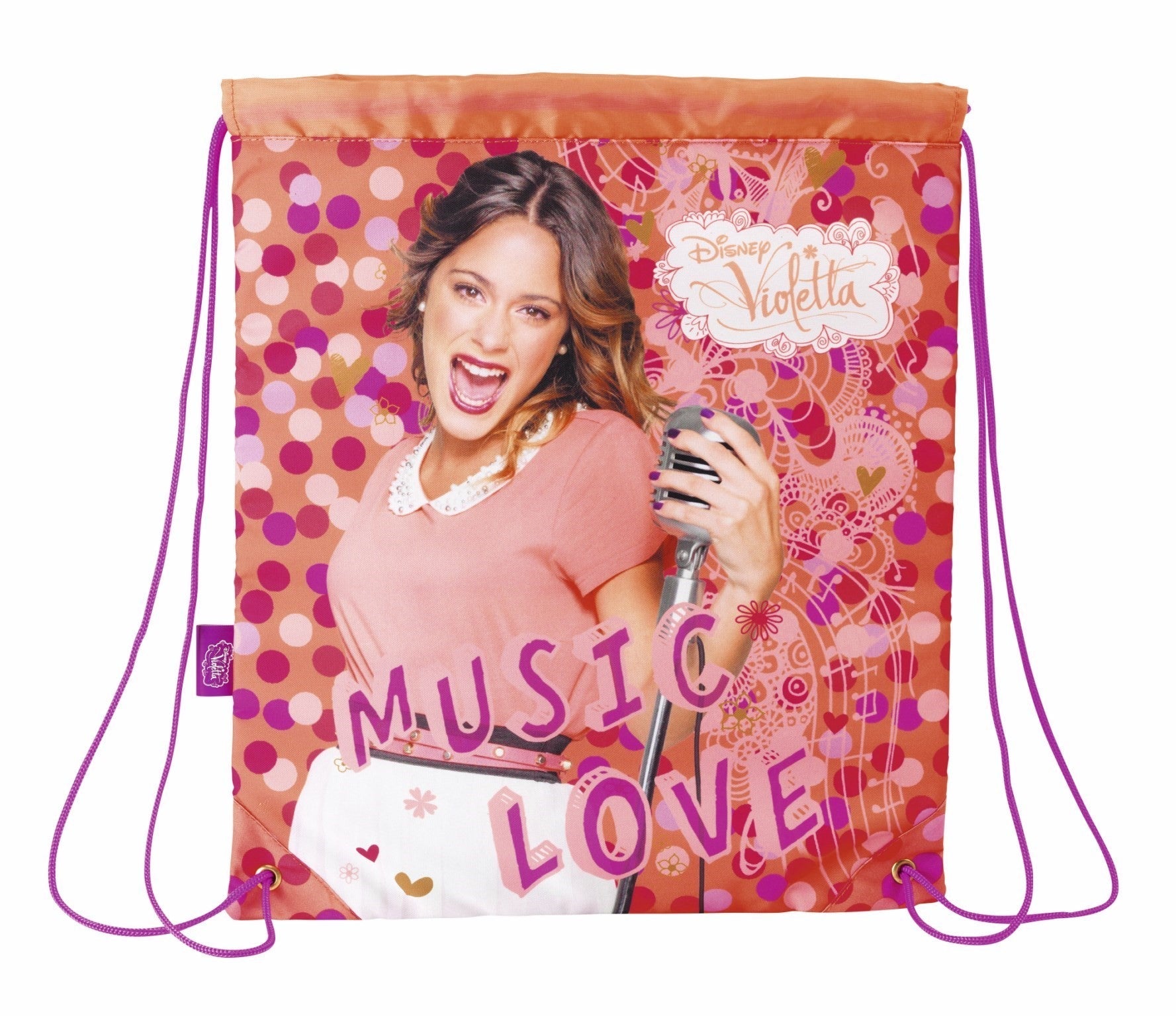 Sac de umar Violetta Love 40 cm