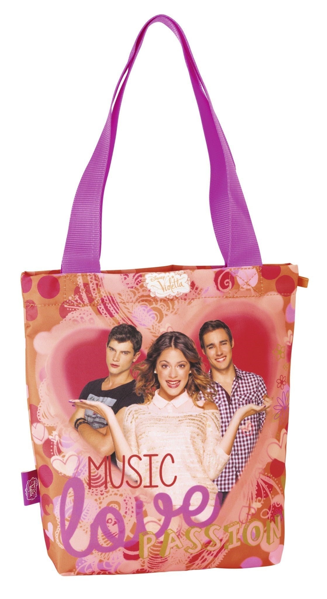 Geanta cumparaturi Violetta Love 30 cm
