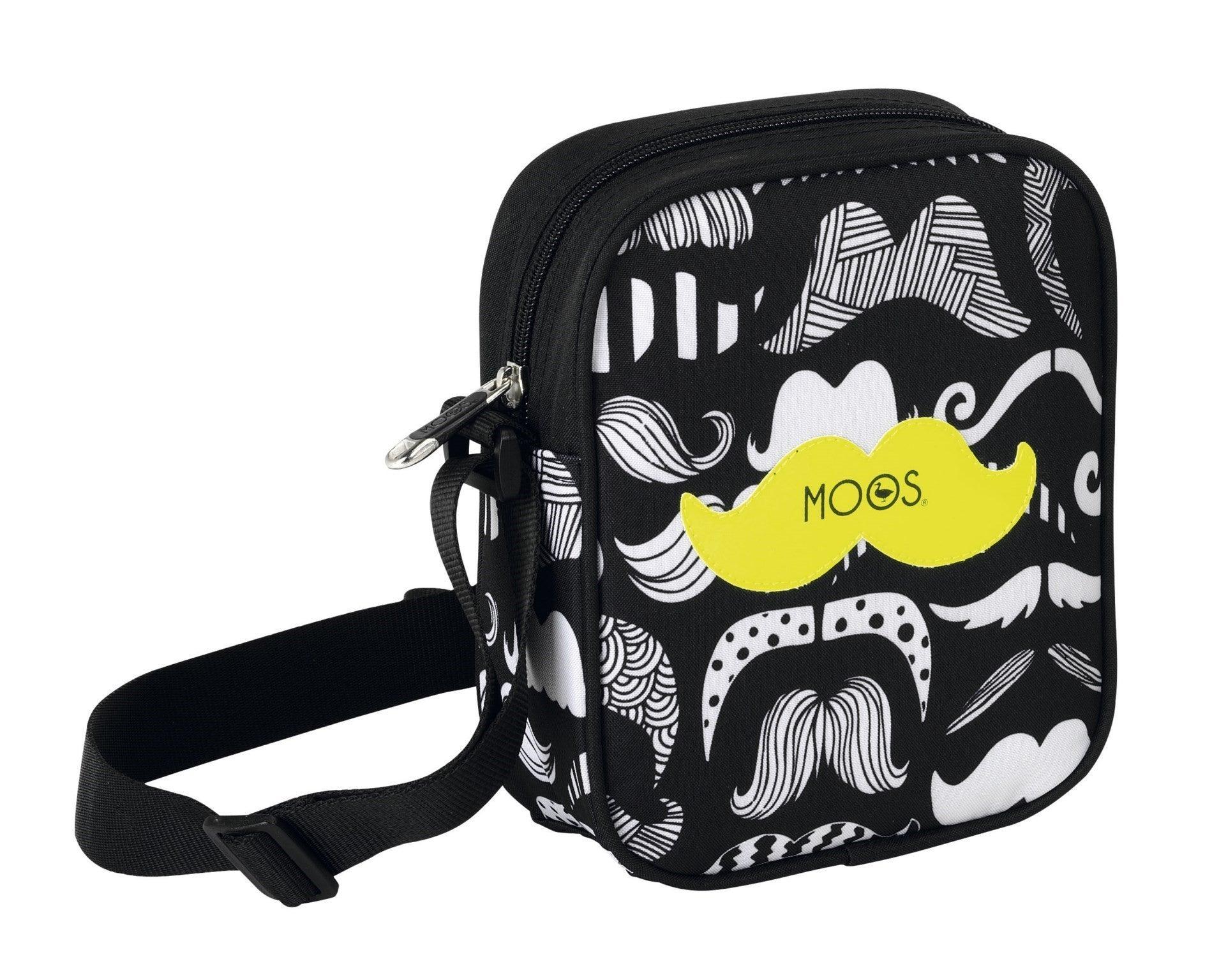 Geanta mica de umar colectia Moos Moustache - Nitzi.ro