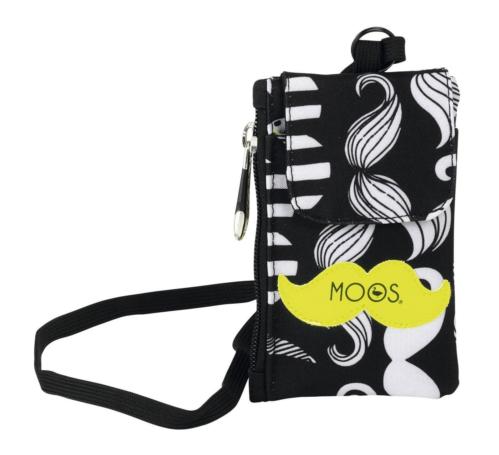 Geanta telefon Moos Moustache - Nitzi.ro