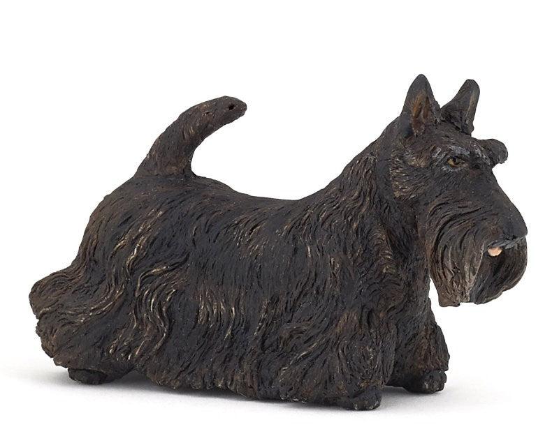 Figurina Papo -Catel Scottish Terrier negru - Nitzi.ro