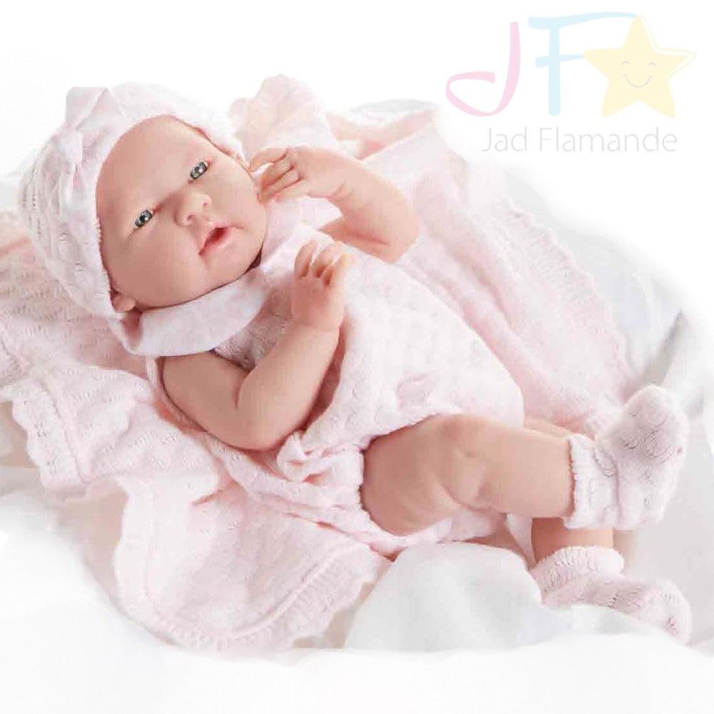 Papusa Bebe nou nascut fetita cu trusou roz - Nitzi.ro