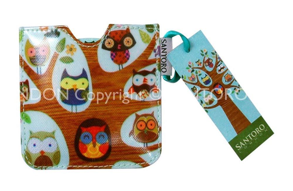 Oglinda de buzunar Santoro Feathered Friends - Nitzi.ro