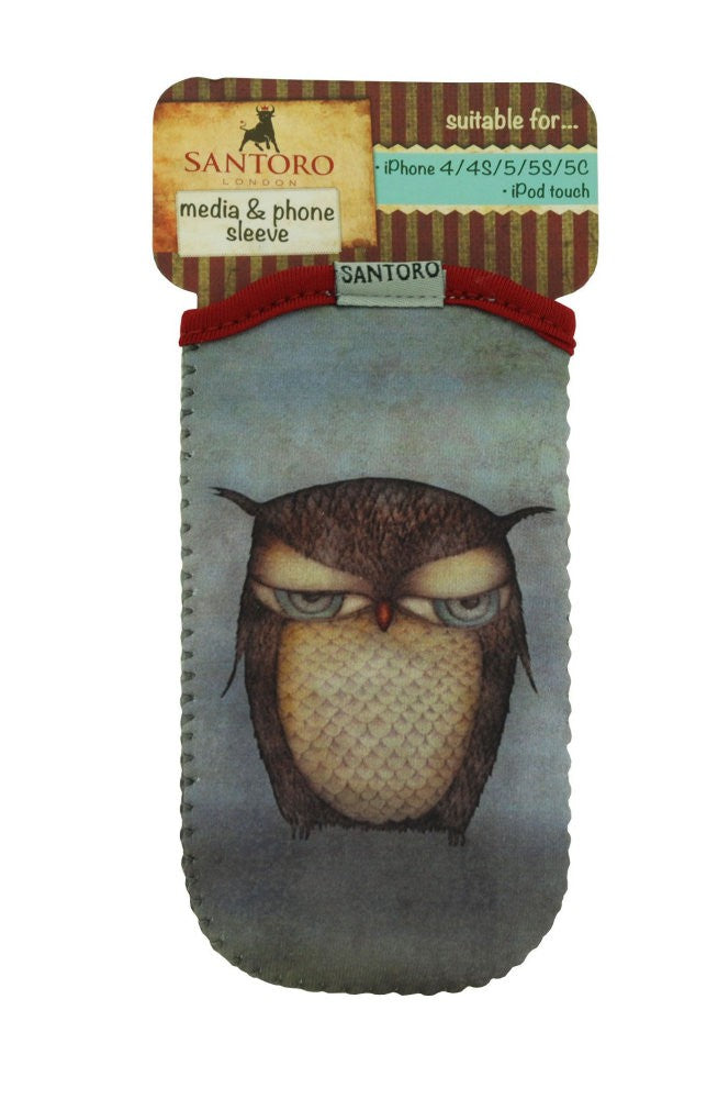 Husa telefon iPod/iPhone Grumpy Owl