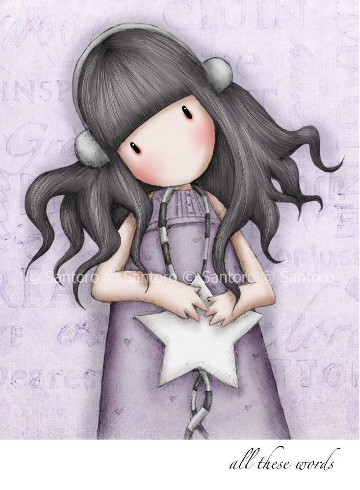 Felicitare Gorjuss - All These Words