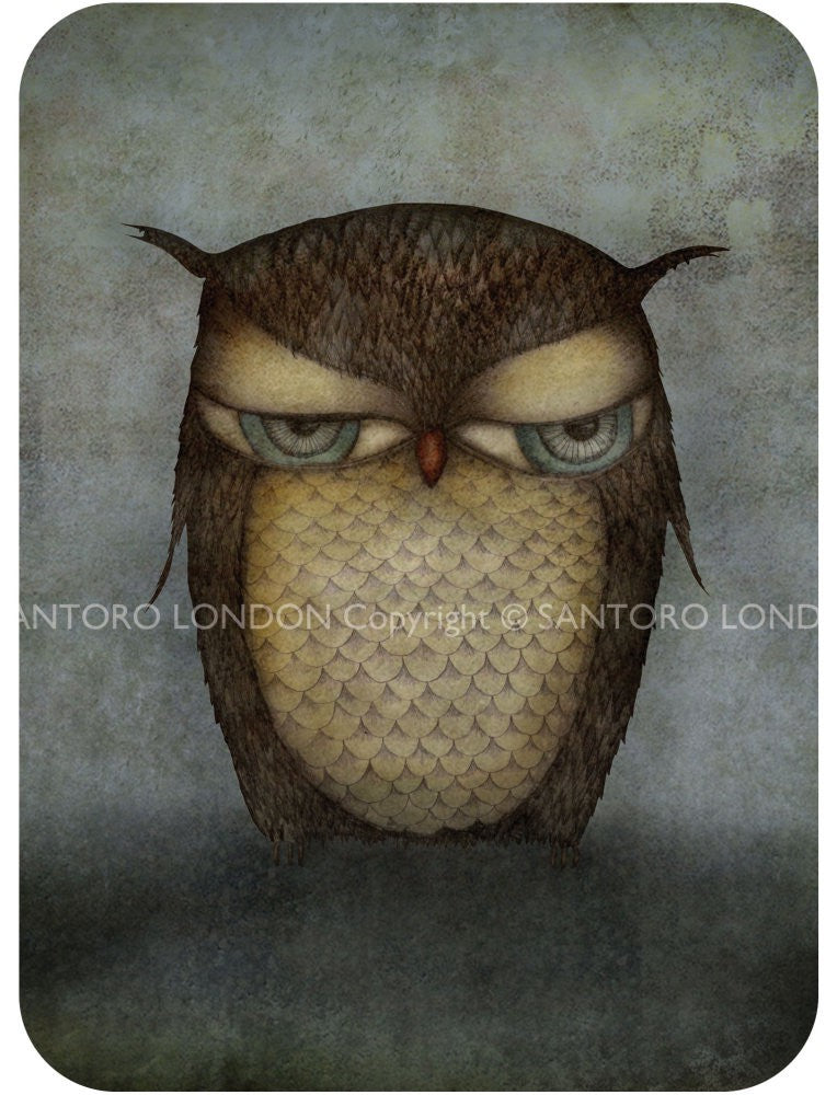 Felicitare Eclectic-Owl