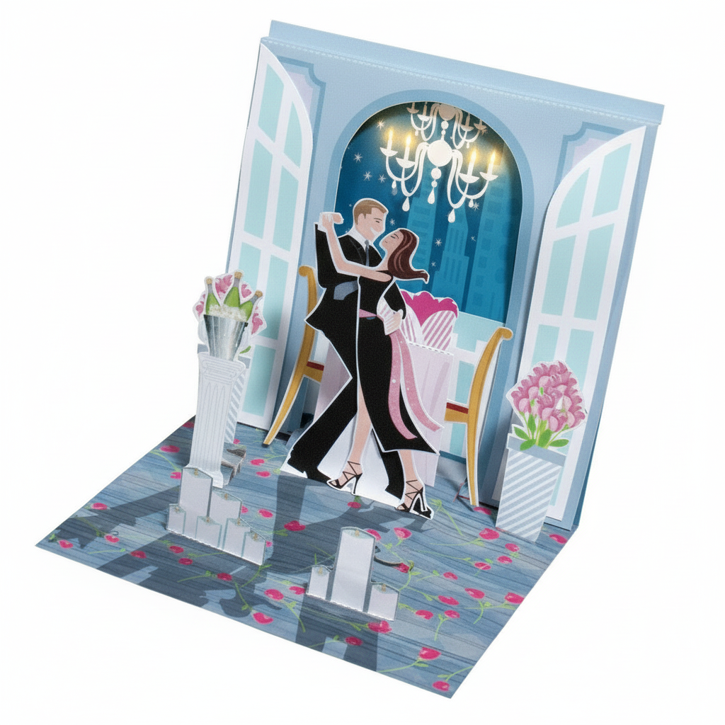 Felicitare 3D Treasure-Aniversare