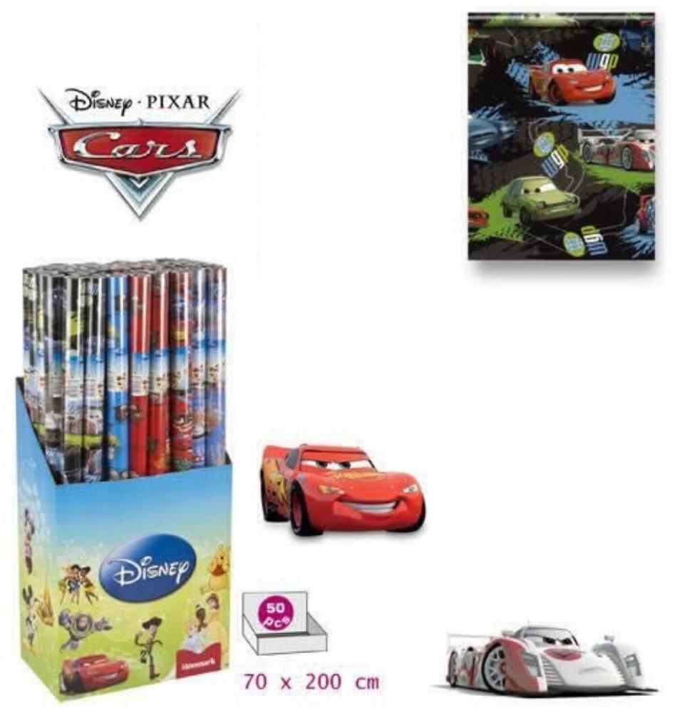 Hartie de impachetat Cars Disney 200 x 70 cm - Nitzi.ro