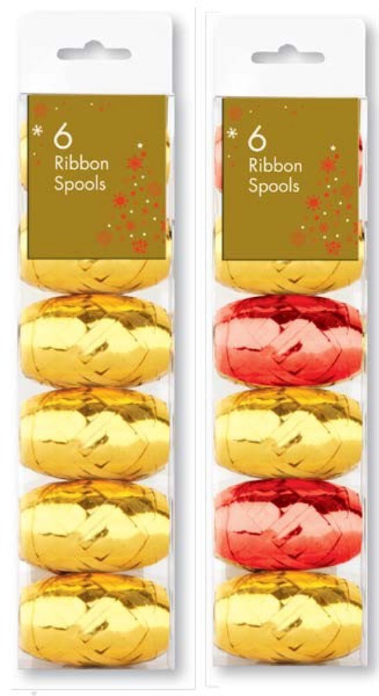 Set 6 gheme de panglica colorata