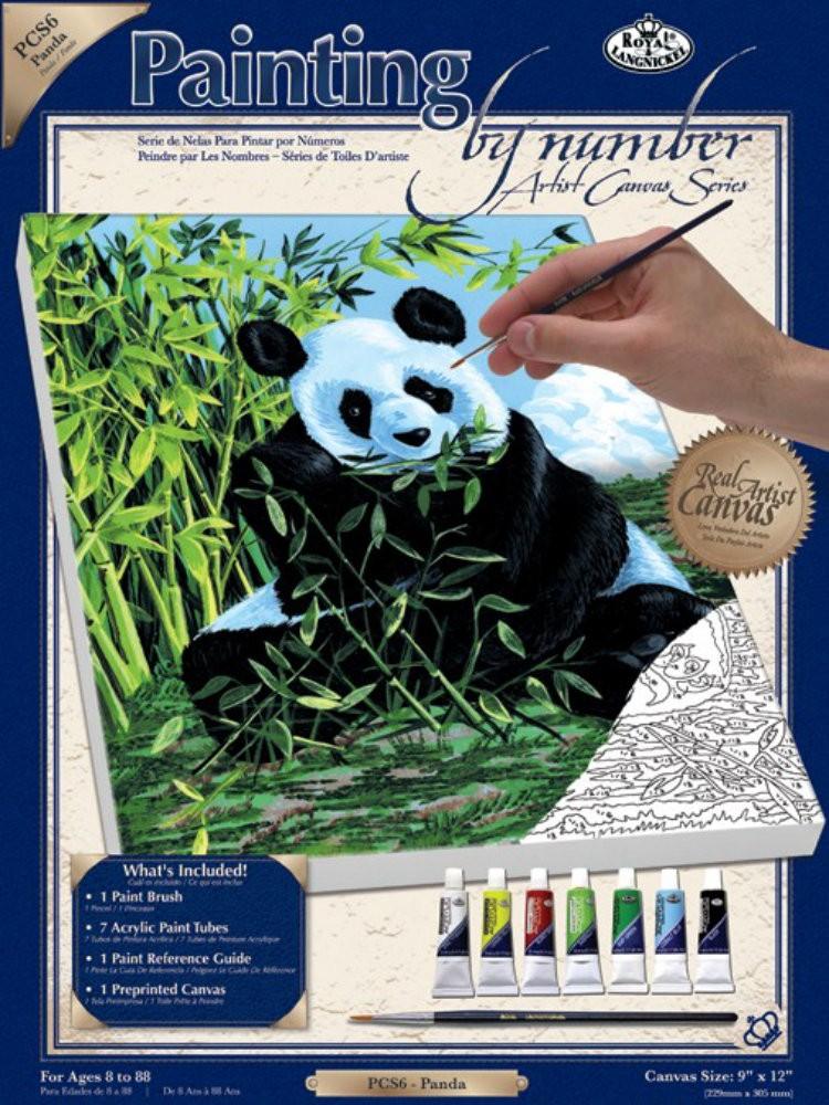 Pictura pe panza - Panda