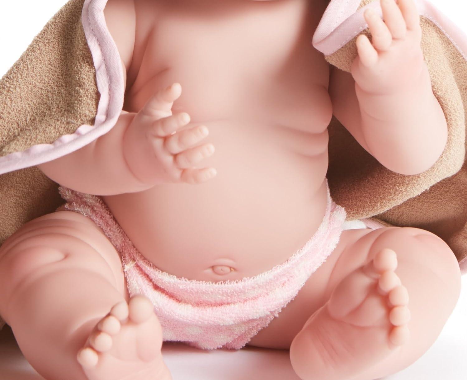 Papusa Bebe in prosop ursulet cu gluga - Nitzi.ro