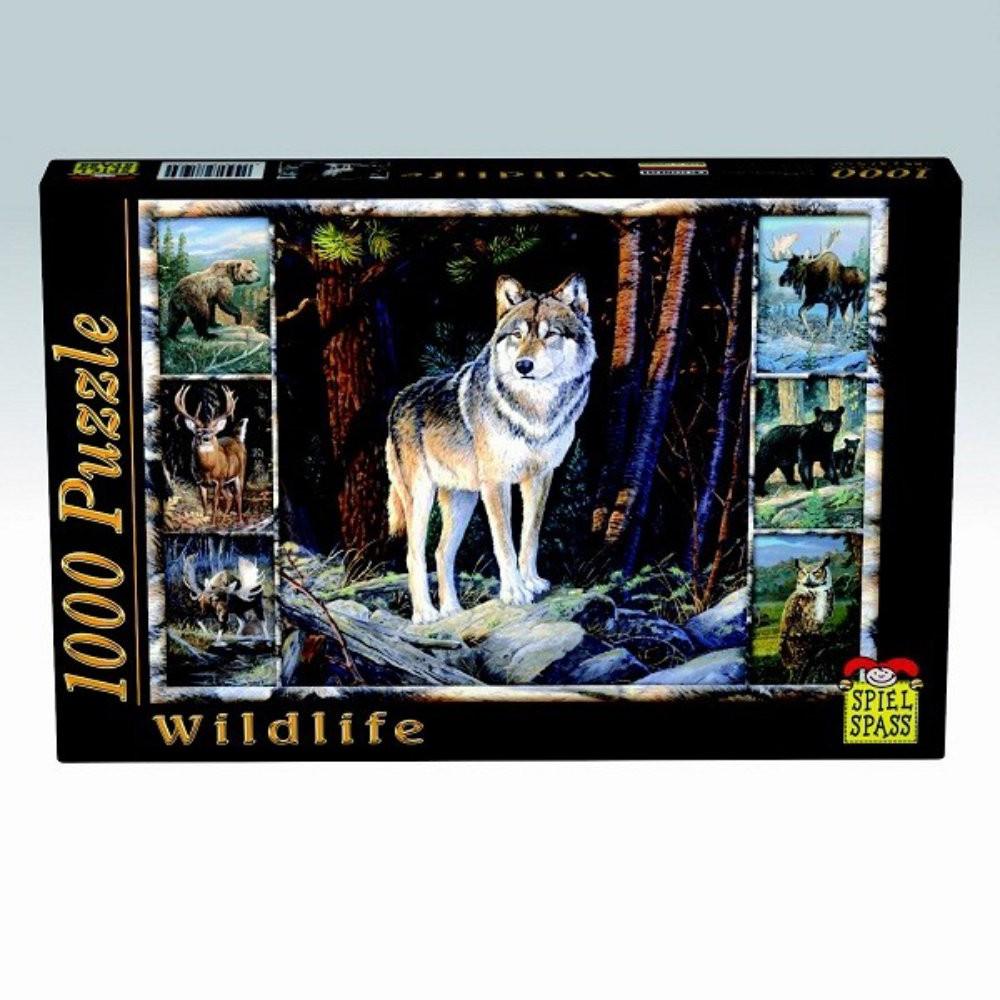 Puzzle Wildlife Lup 1000 piese - Nitzi.ro