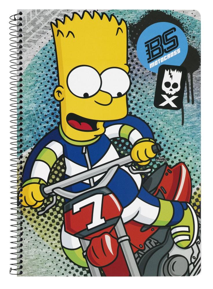 Caiet A4 The Simpsons A4 - Nitzi.ro
