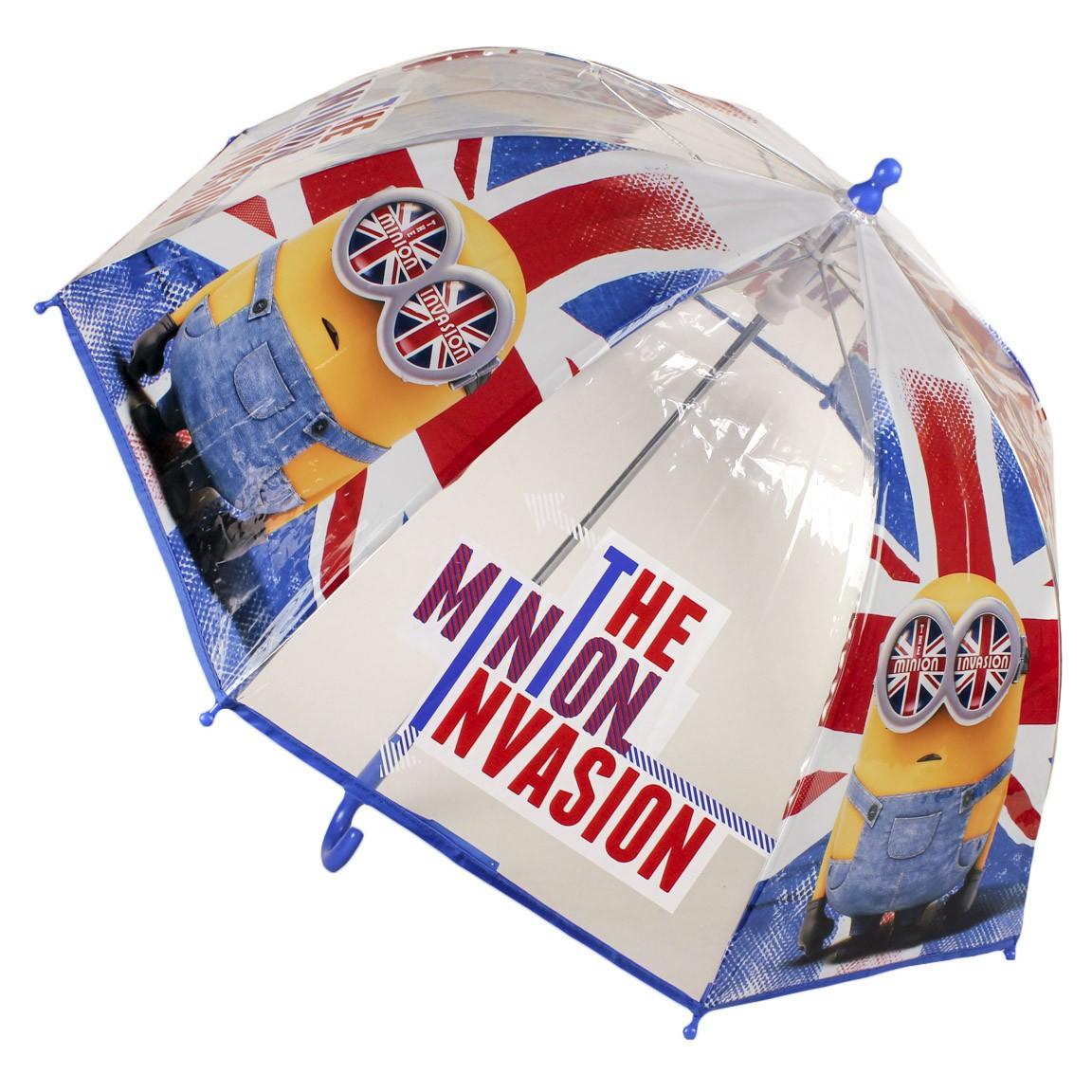 Umbrela transparenta 45 cm Minion Invasion - Nitzi.ro