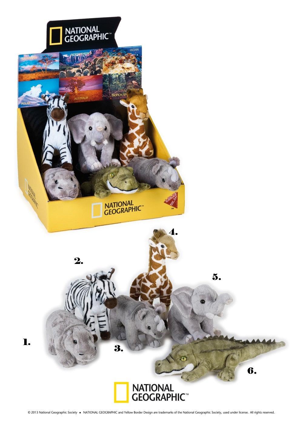 Jucarie din plus National Geographic Animal savana pui 18cm - Nitzi.ro