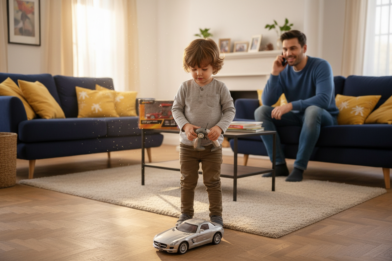 Mașină Mercedes SLS AMG cu Radiocomandă – Scara 1:16