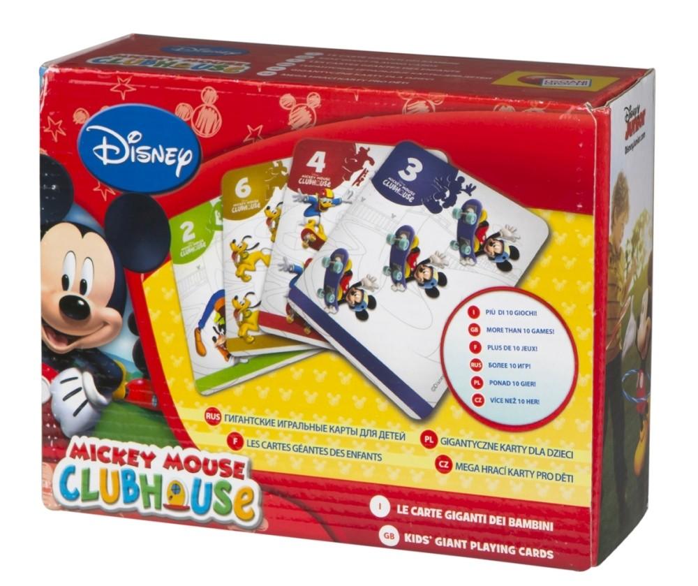 Carti de joc mari cui Mickey Mouse