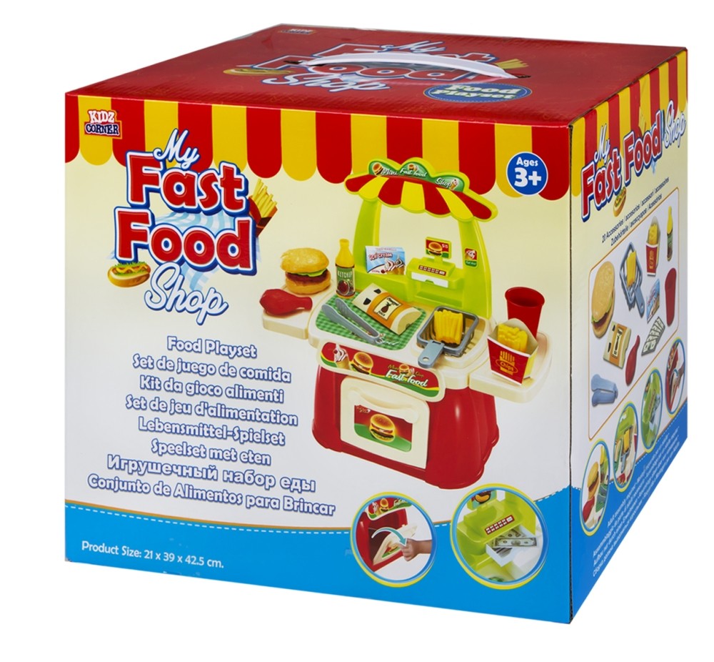 Set de gătit din plastic pentru copii 3+ ani