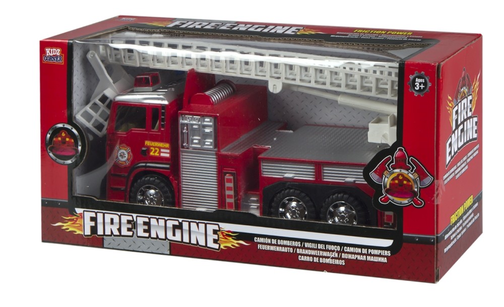 Masina pompieri cu scara mobila