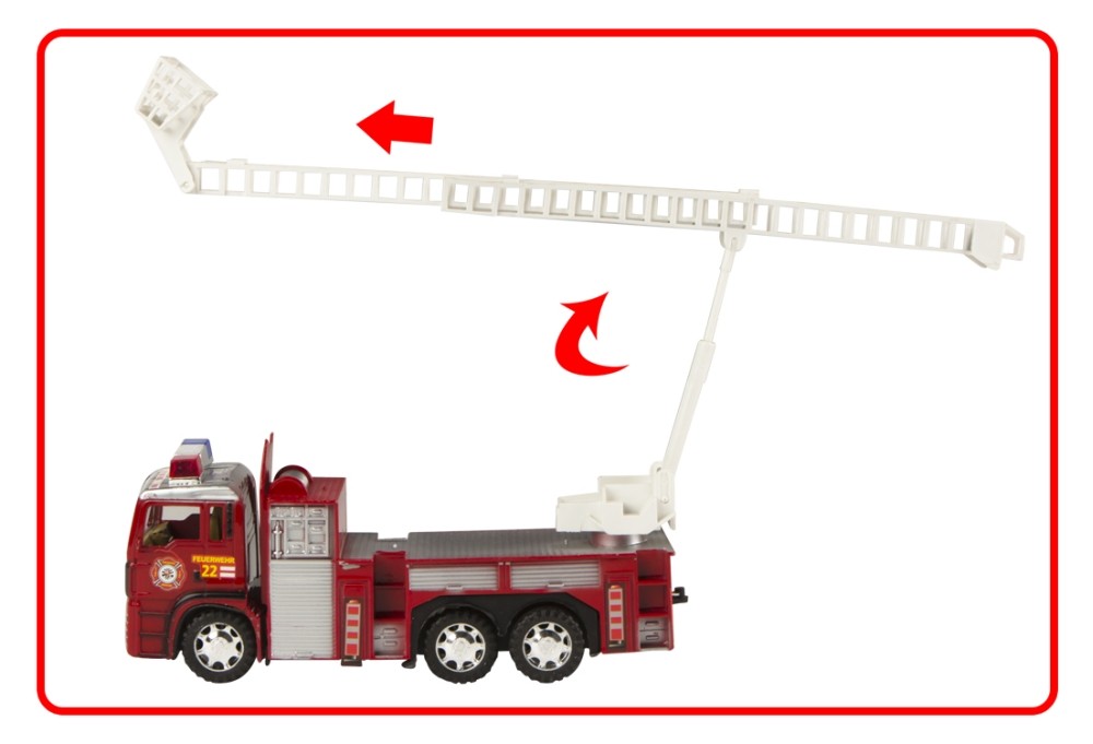 Masina pompieri cu scara mobila