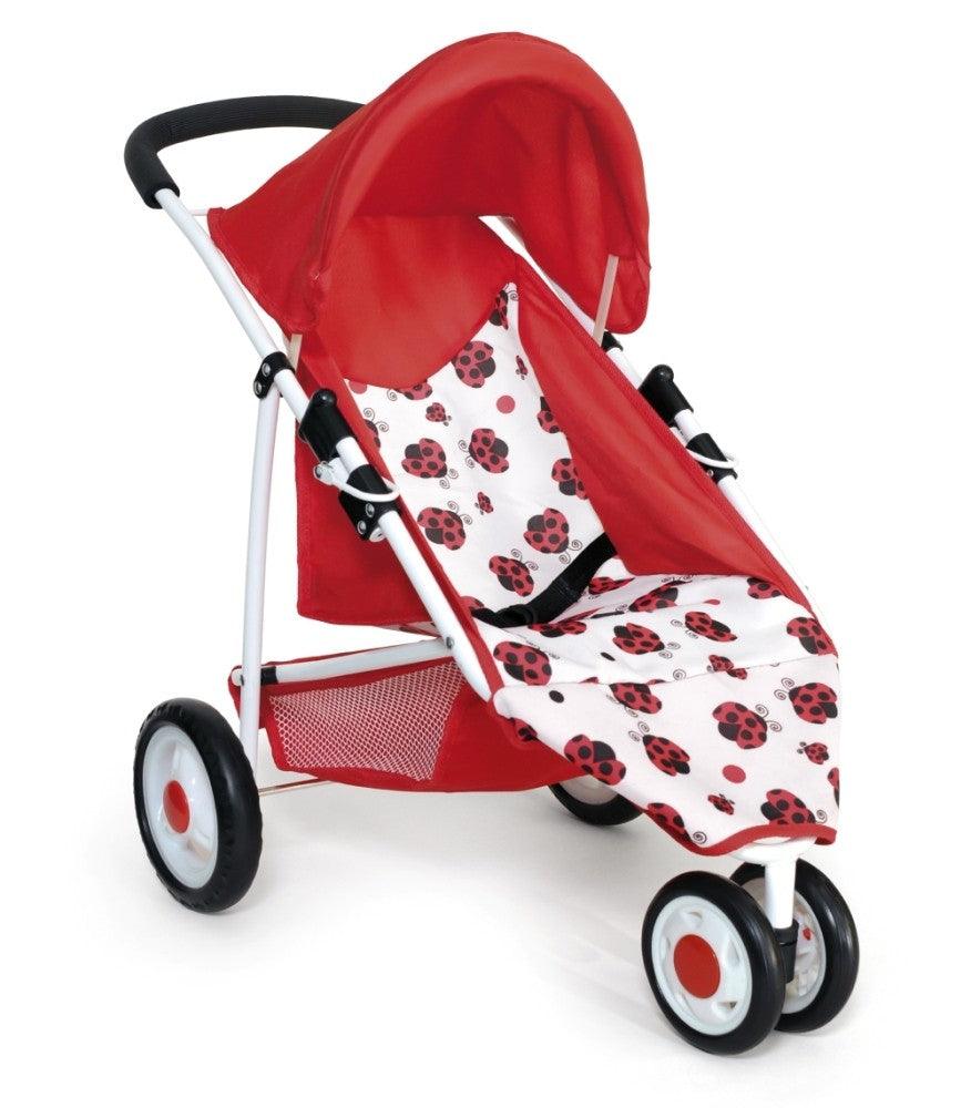 Carucior Gargarite papusi cu 3 roti 28x52 cm - Nitzi.ro