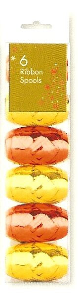 Set 6 gheme de panglica colorata