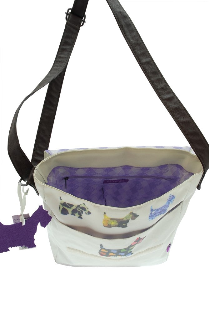 Geanta inalta de umar Eclectic Scottie Dog