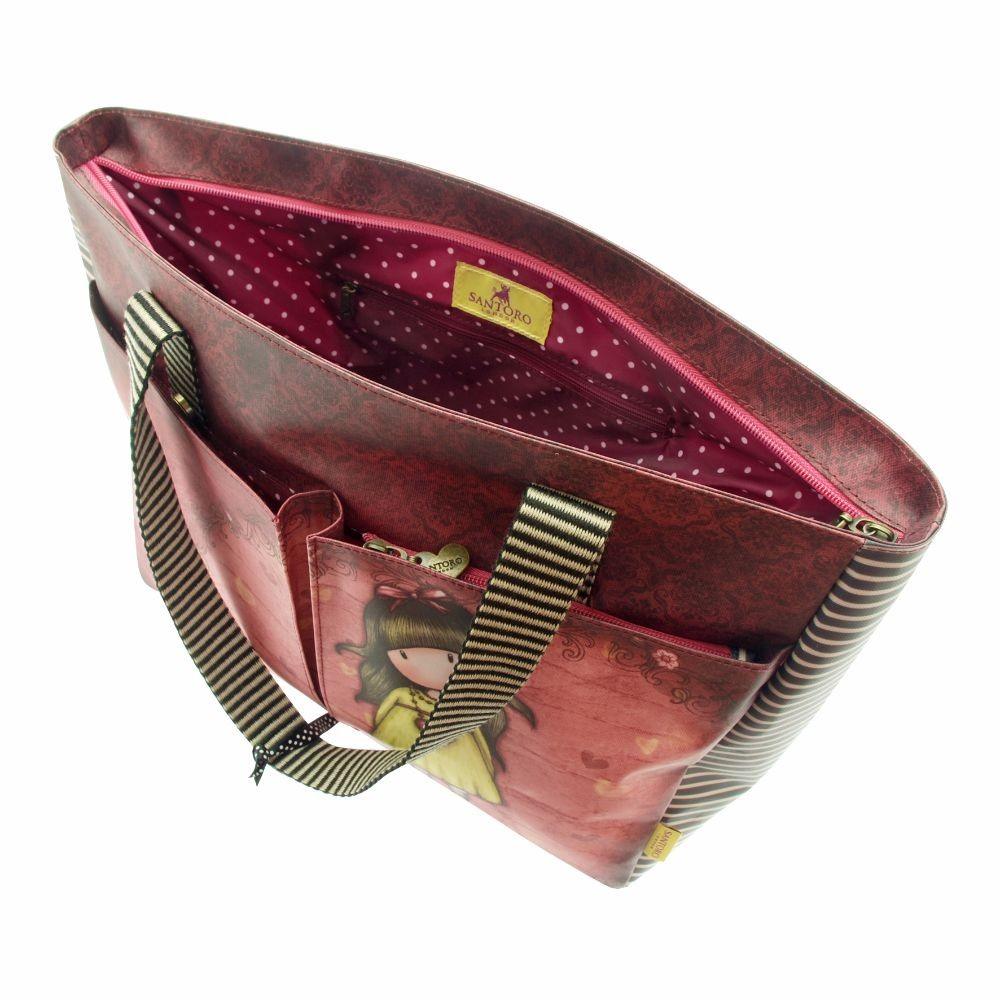 Geanta shopping Gorjuss Heartfelt - Nitzi.ro