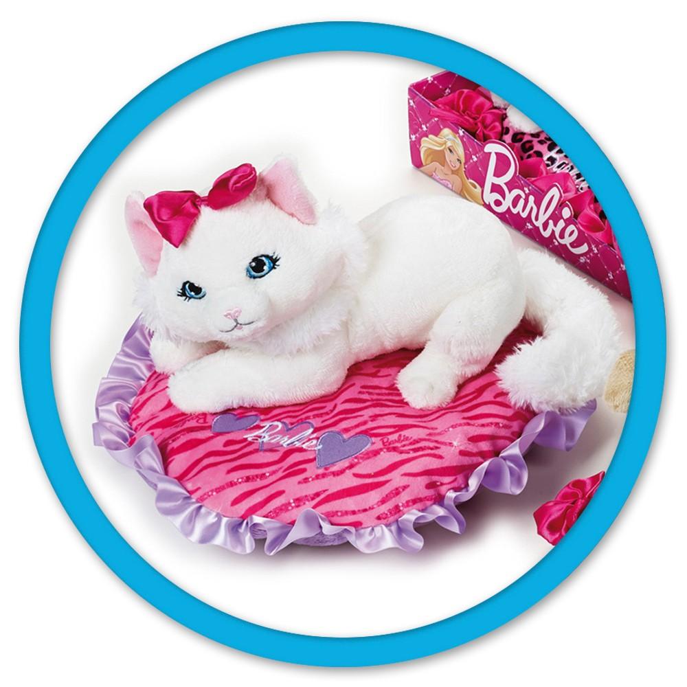 Jucarie din plus Animal companie Barbie pe perna 20 cm - Nitzi.ro