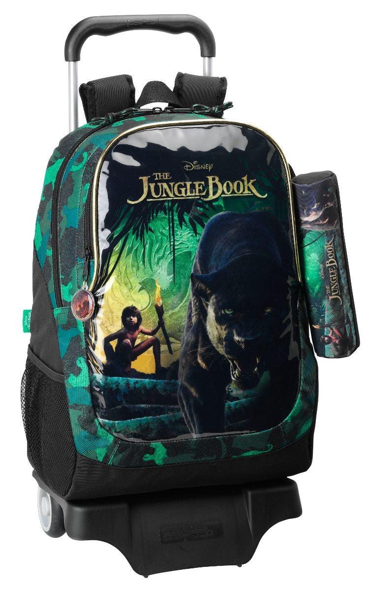 Ghiozdan troler cu penar JUNGLE BOOK - Nitzi.ro