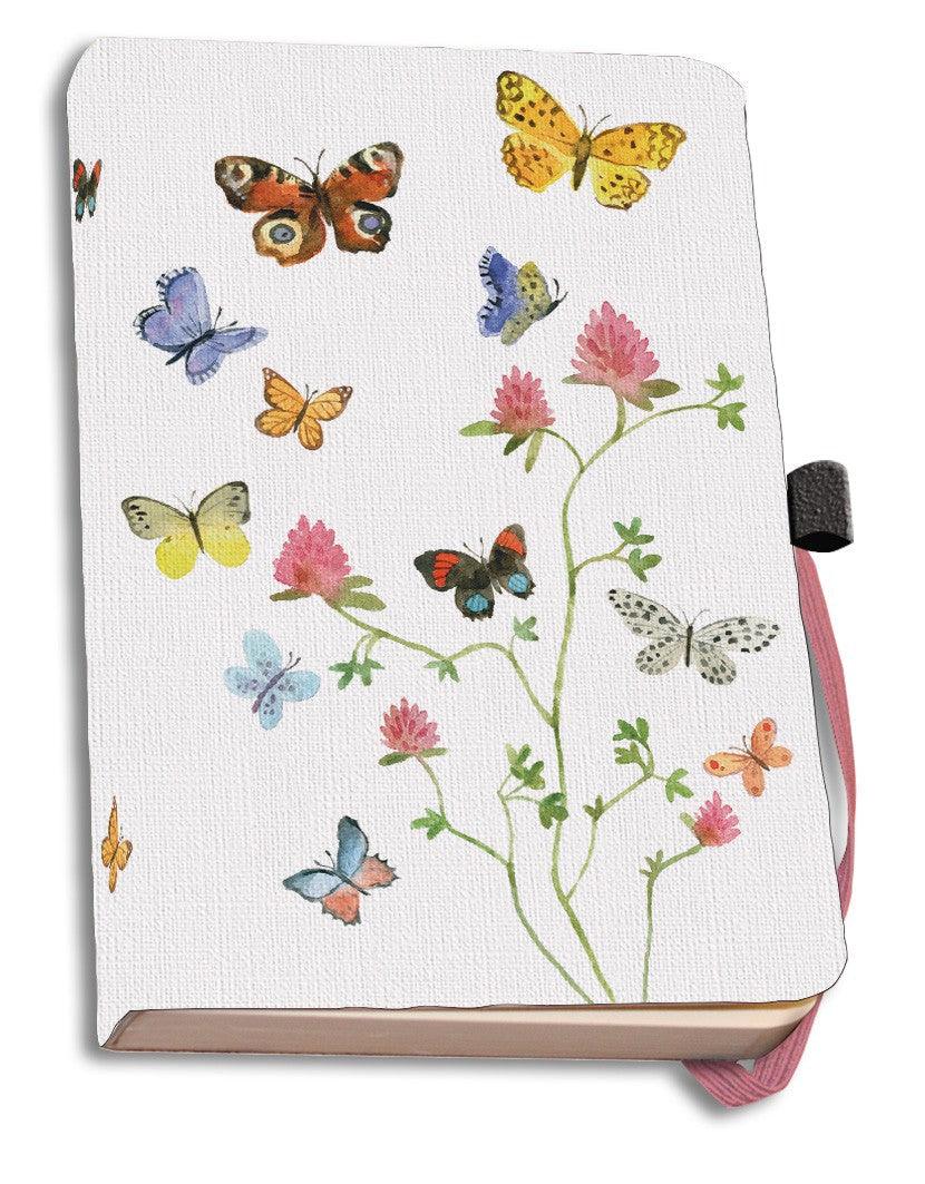 Agenda coperti textile A6 Flowers, Butterflies and Birds, Alice Appleton