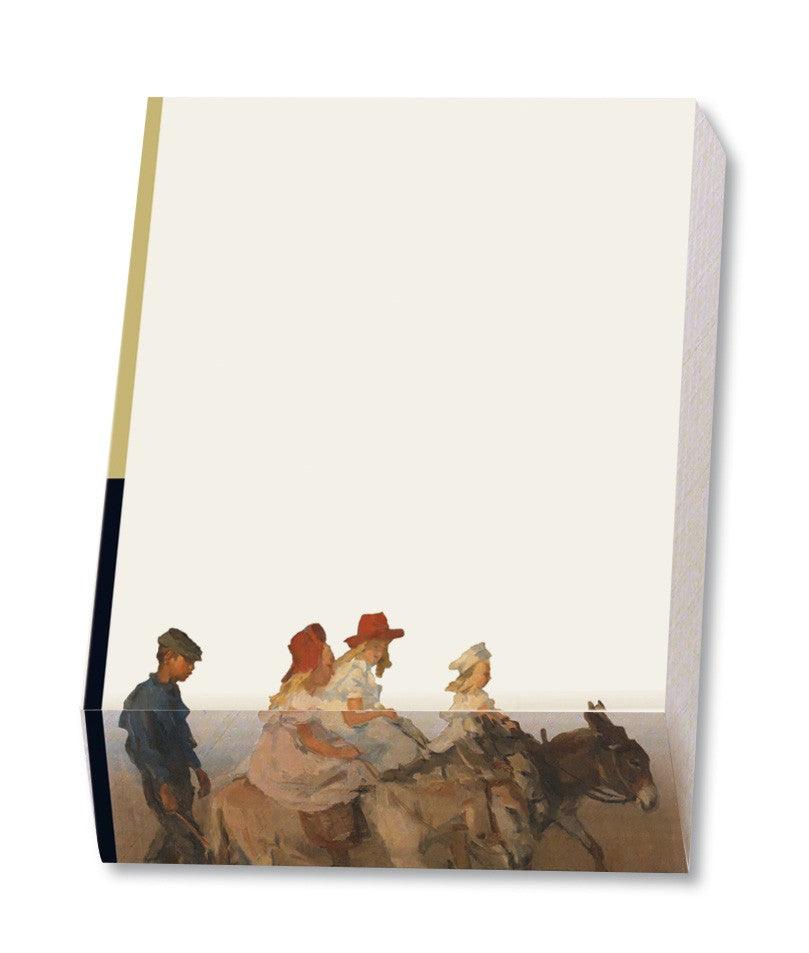 Bloc notite 164 file Ezeltje Rijden, Isaac Israels, Rijksmuseum