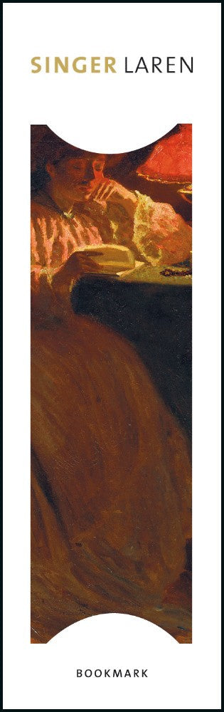 Semn de carte Dame bij lamplicht, Leo Gestel, Singer, Laren