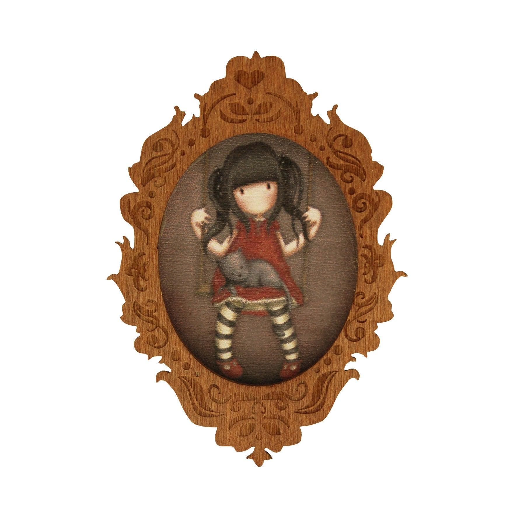 Gorjuss Chronicles Brosa - Ruby