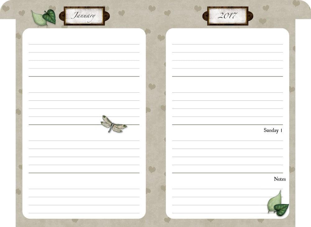 Agenda datata 2017 The Scarf de la Santoro