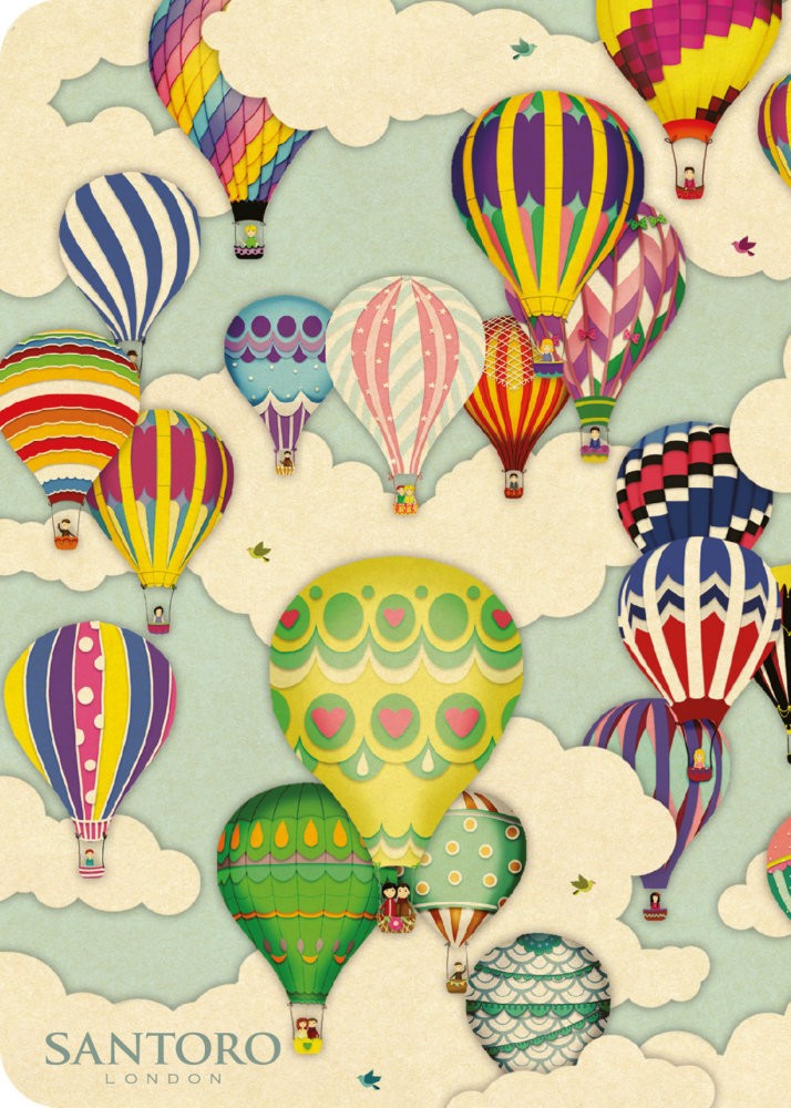 Agenda datata 2017 Hot Air Balloons de la Santoro