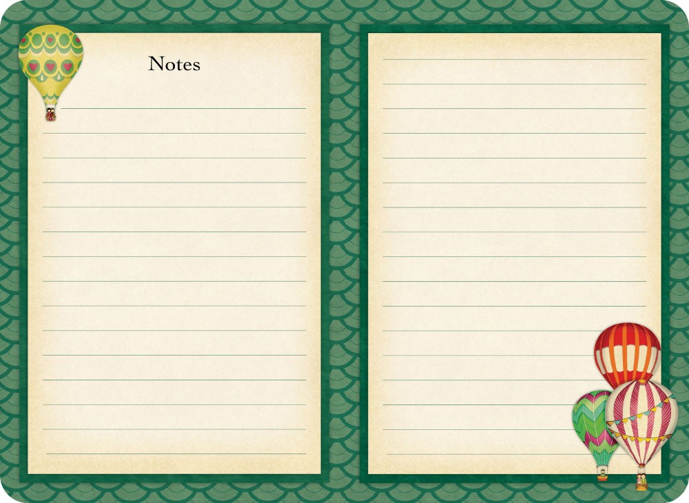 Agenda datata 2017 Hot Air Balloons de la Santoro