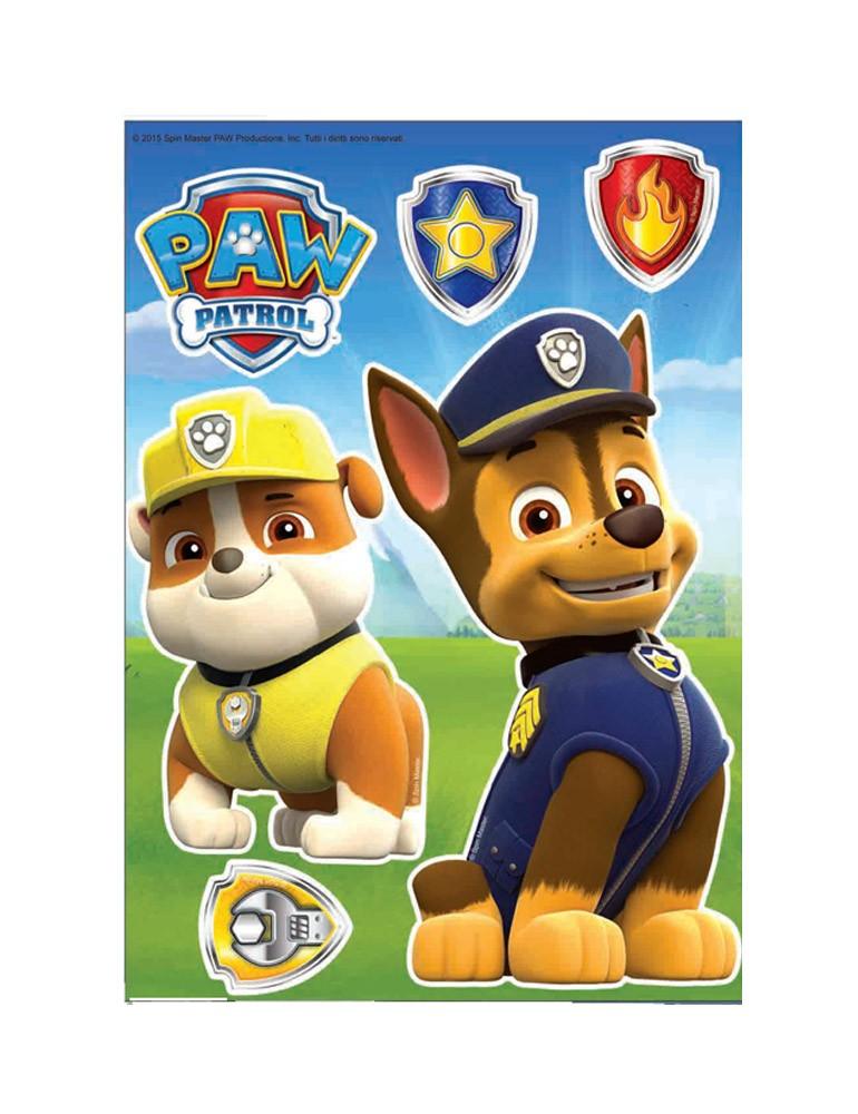 Decor perete autoadeziv Paw Patrol