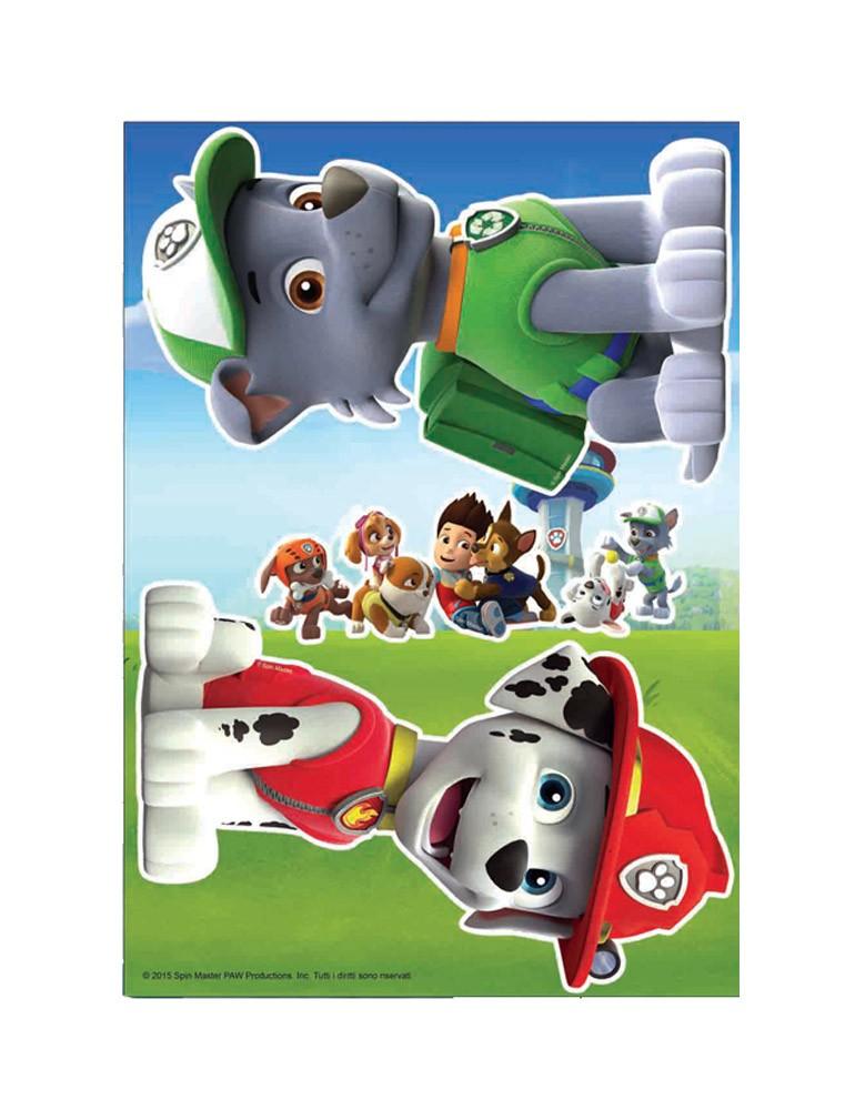 Decor perete autoadeziv Paw Patrol