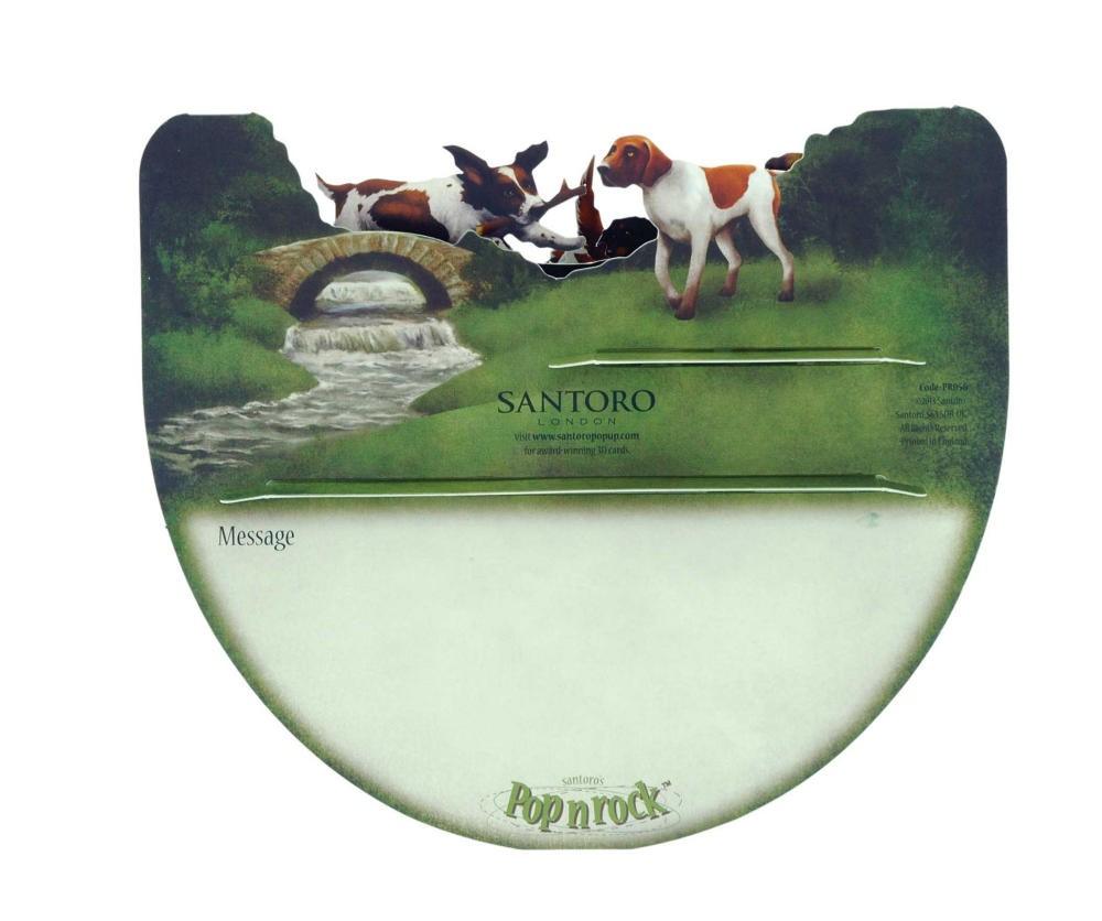 Felicitare 3D Rase de caini - Nitzi.ro