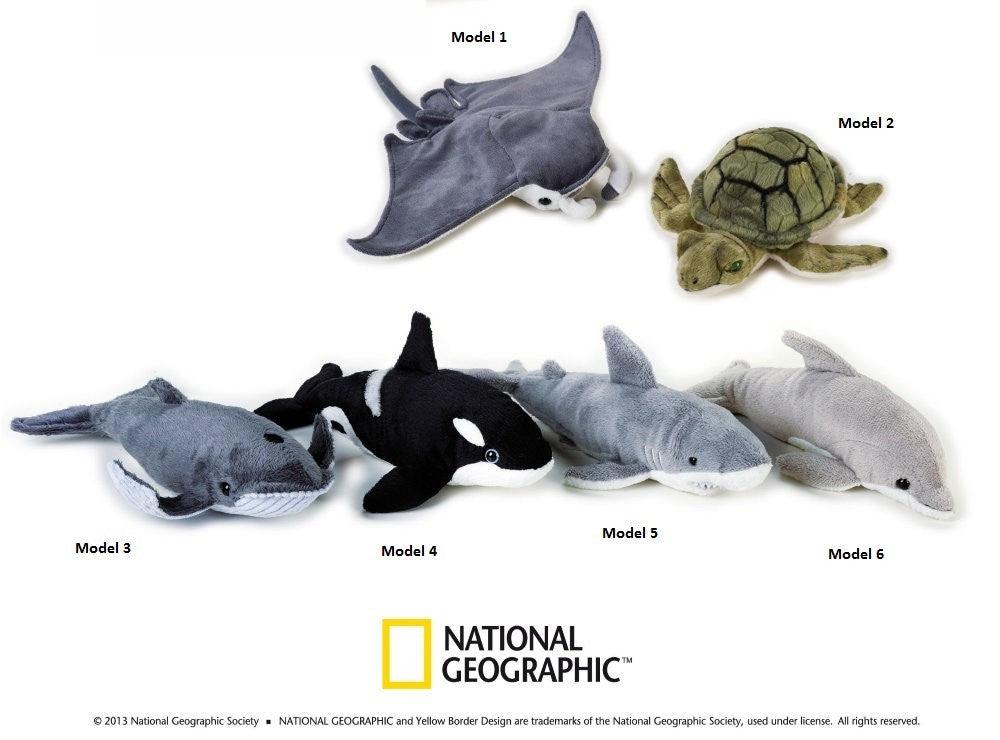 Jucarie din plus National Geographic Animal Oceanic 23 cm - Nitzi.ro