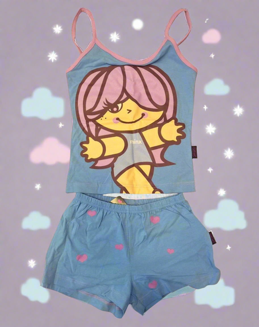 Compleu albastru in cutie - Tutti Cuti