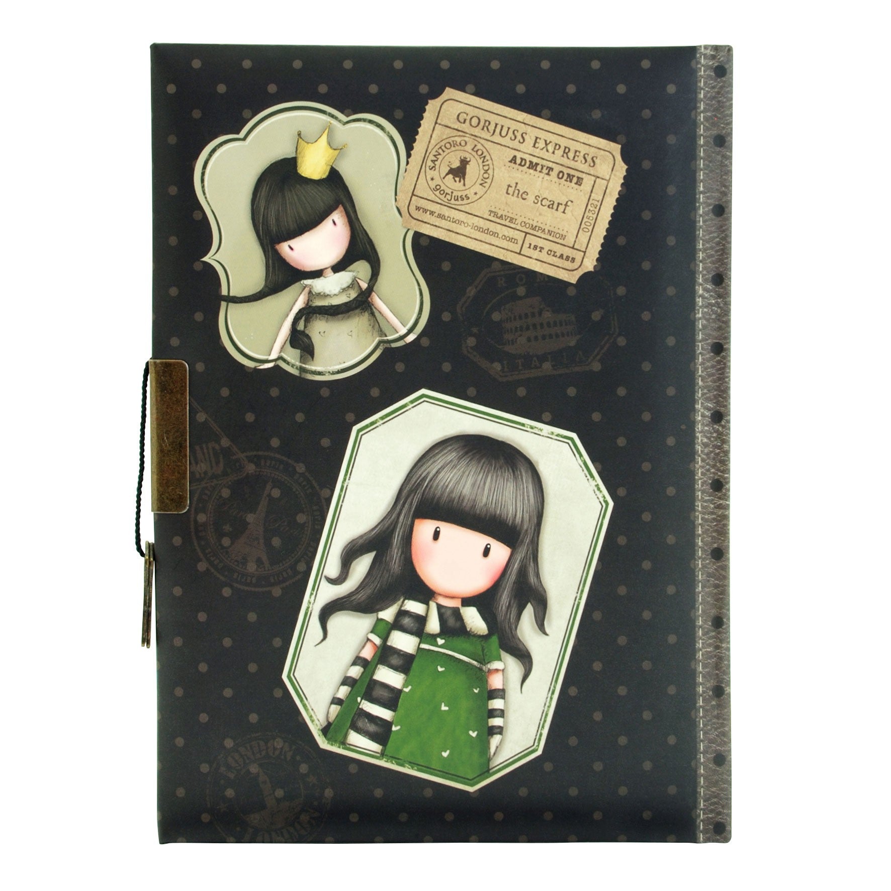 Jurnal cu cheie Gorjuss The Scarf