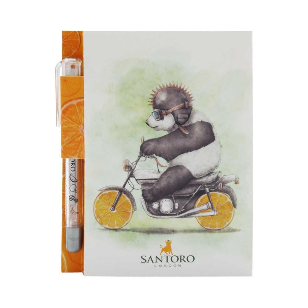 Fruity Scooty Carnetel de buzunar Panda