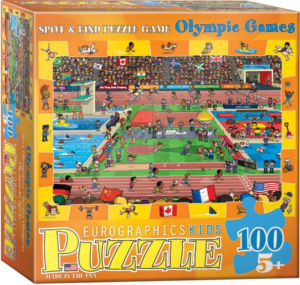Puzzle 100 piese Spot & Find Olympics - Nitzi.ro