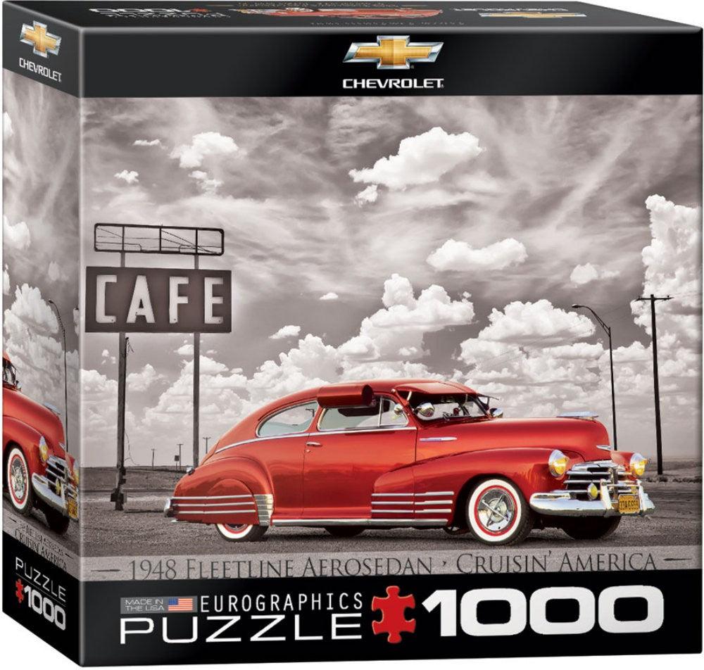 Puzzle 1000 piese 1948 Fleetline Aerosedan Cruisin' America - Nitzi.ro