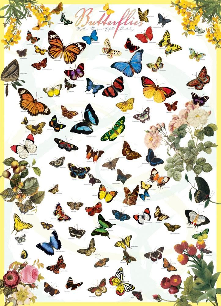 Puzzle 500 piese Butterflies